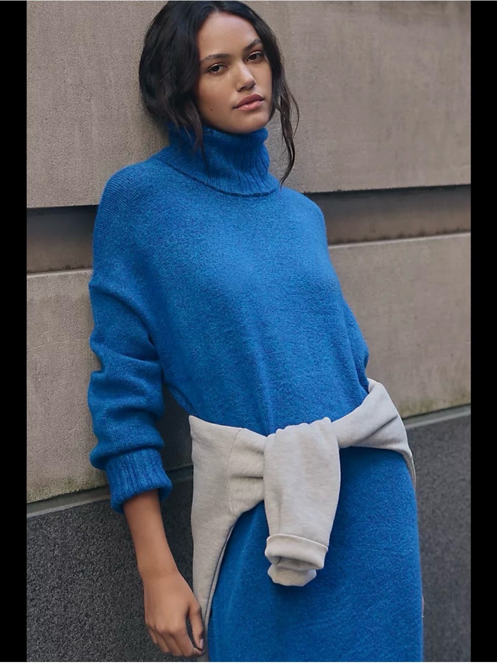 Daily practice Karigan midi sweater dress, S